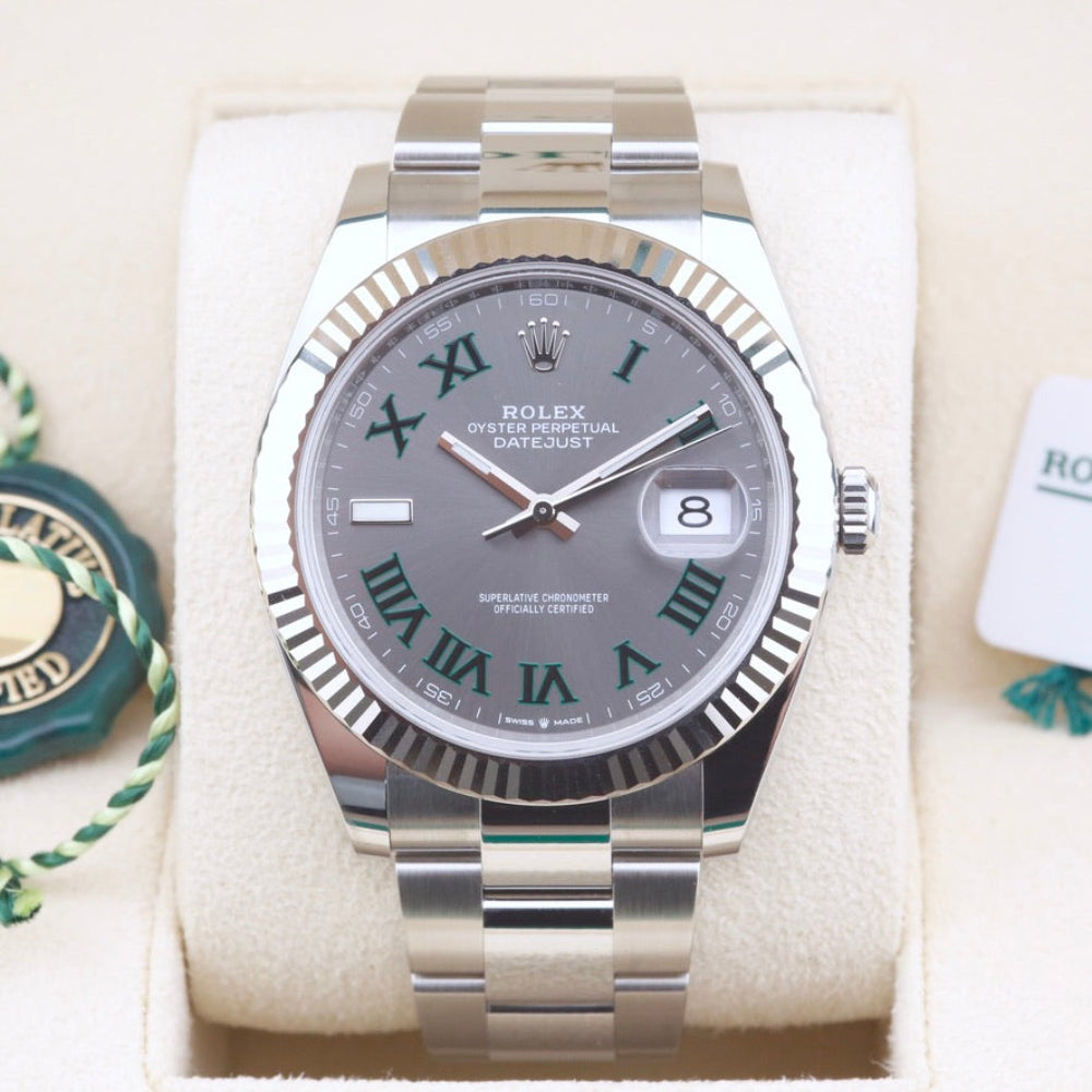 Datejust 41 slate dial best sale
