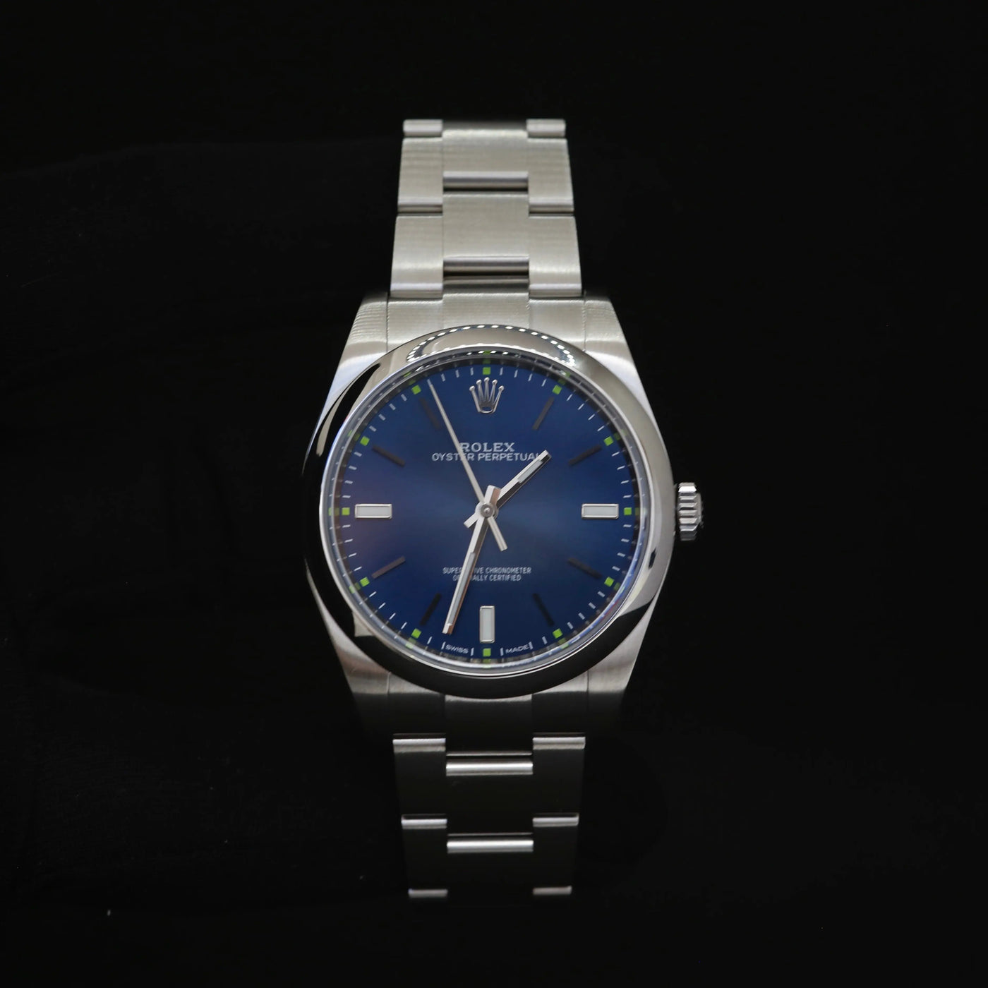 Blue Rolex Oyster Perpetual 39