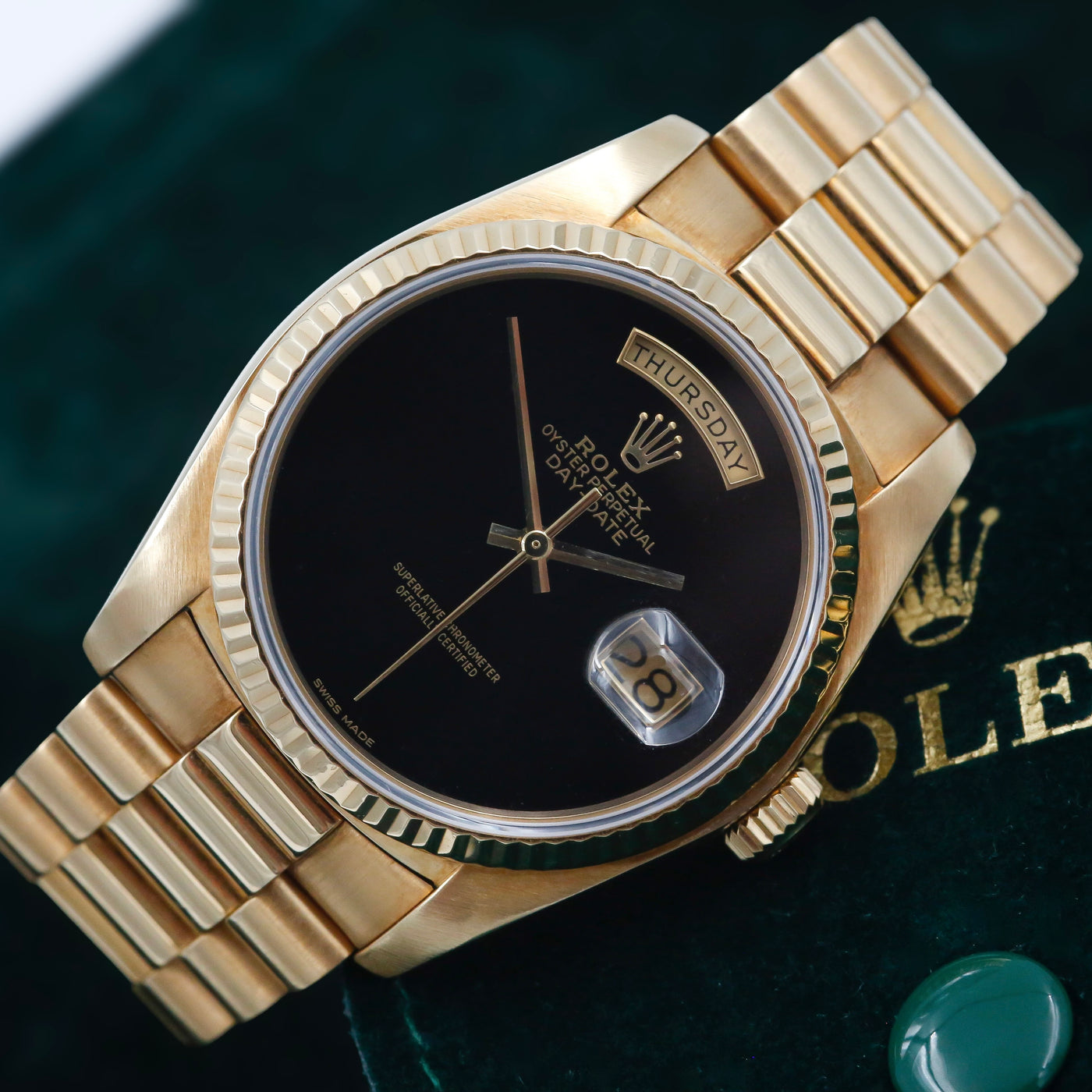 Rolex Day-Date ONYX DIAL