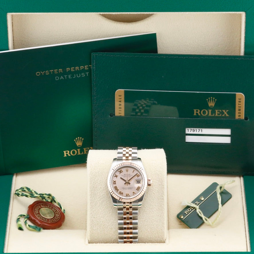 Rolex Datejust 26 Pink Dial 179171 Year: 2014