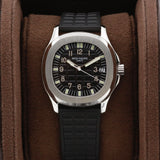 Patek Philippe Aquanaut  5066A-001 Black 36mm Excellent 2008 Box and Papers