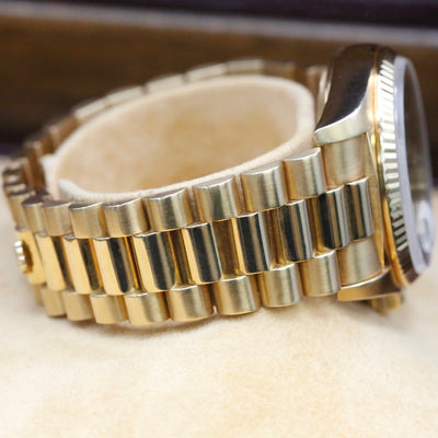 Rolex Day-Date 36 18038 Onyx Dial Year: 1984