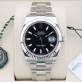 Rolex Datejust 41  126334 Black 41mm Unworn 2026 Box and Papers (with Tags)
