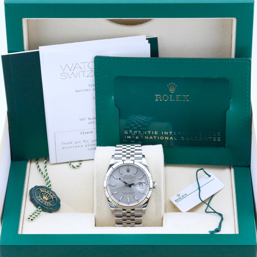 Rolex Datejust 36 Silver Dial 126234 Year: 2024