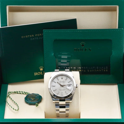 Rolex Datejust 41 Silver Dial 126334 Year: 2025