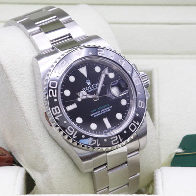 Rolex GMT Black 116710LN Year: 2008