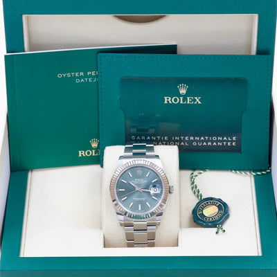 Rolex Datejust 41 Mint Green Dial 126334