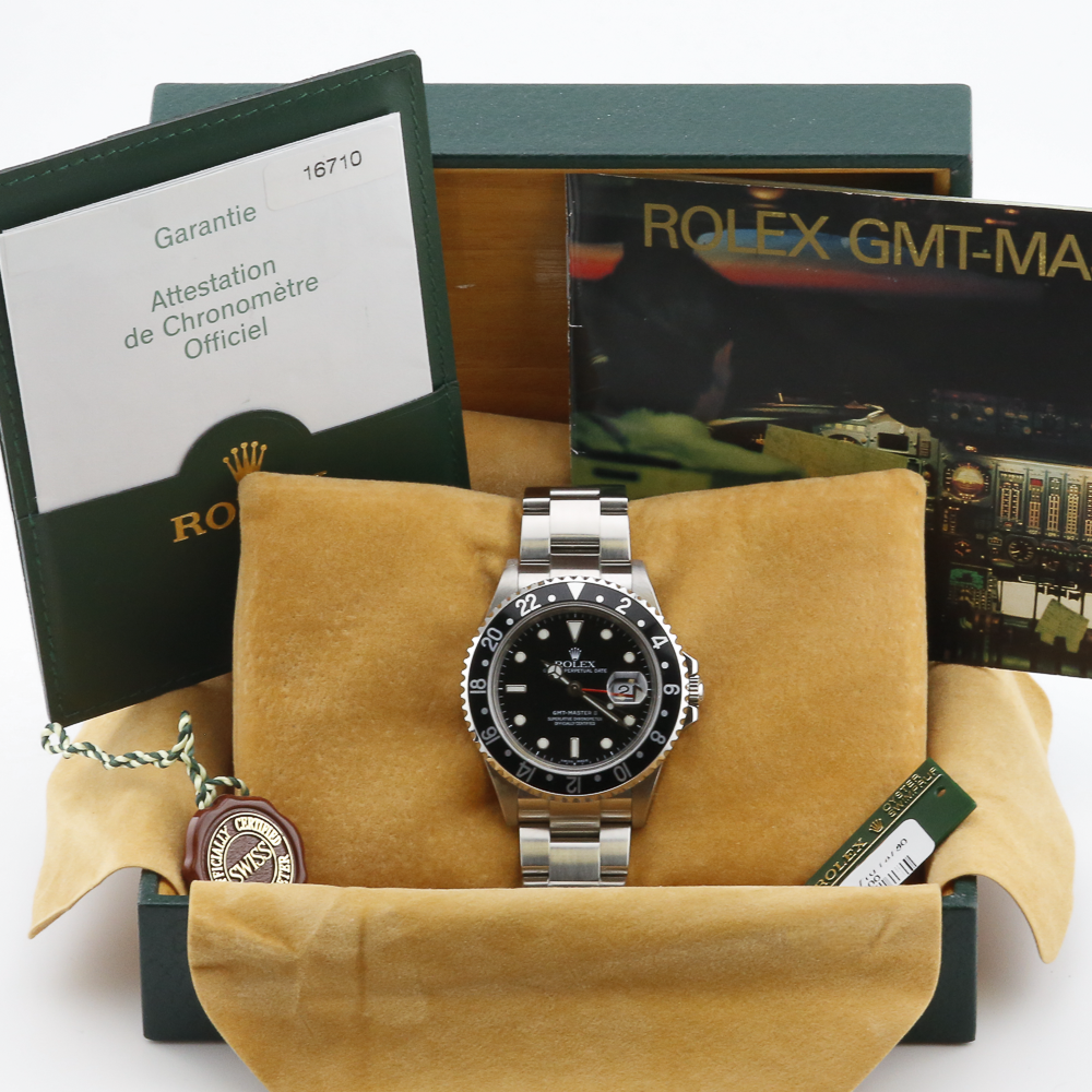 Rolex GMT Black 16710 Year: 2005