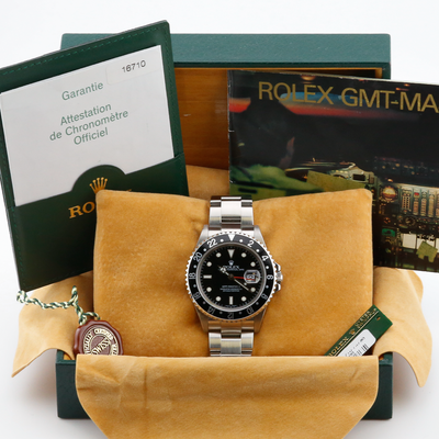 Rolex GMT Black 16710 Year: 2005
