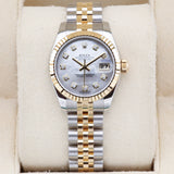 Rolex Datejust 26  179173 Mother Of Pearl 26mm Excellent 2011 Box and Papers