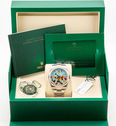 Rolex Oyster Perpetual 41 Celebration Dial 124300 