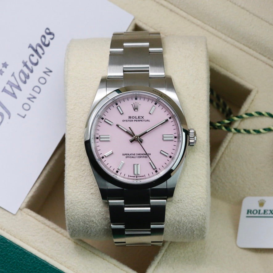 Rolex Oyster Perpetual 36 Pink Dial 126000