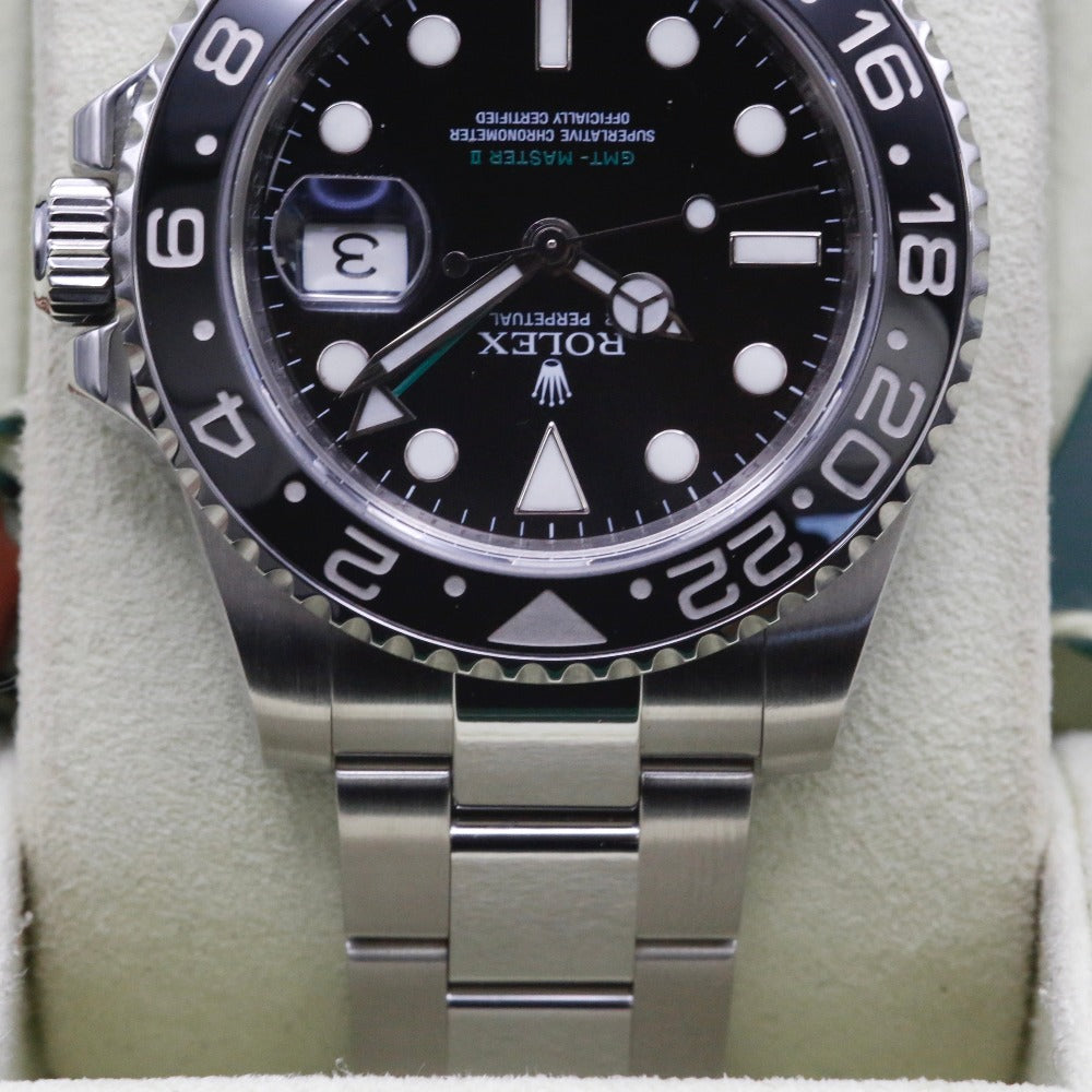 Rolex GMT Black 116710LN Year: 2008