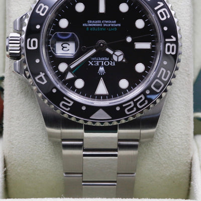 Rolex GMT Black 116710LN Year: 2008