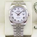 Rolex Datejust 36 White Roman Dial 116234 Year: 2008