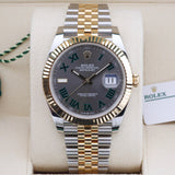 Rolex Datejust  126333 Wimbledon 41mm Unworn 2022 Complete Set (with Tags)
