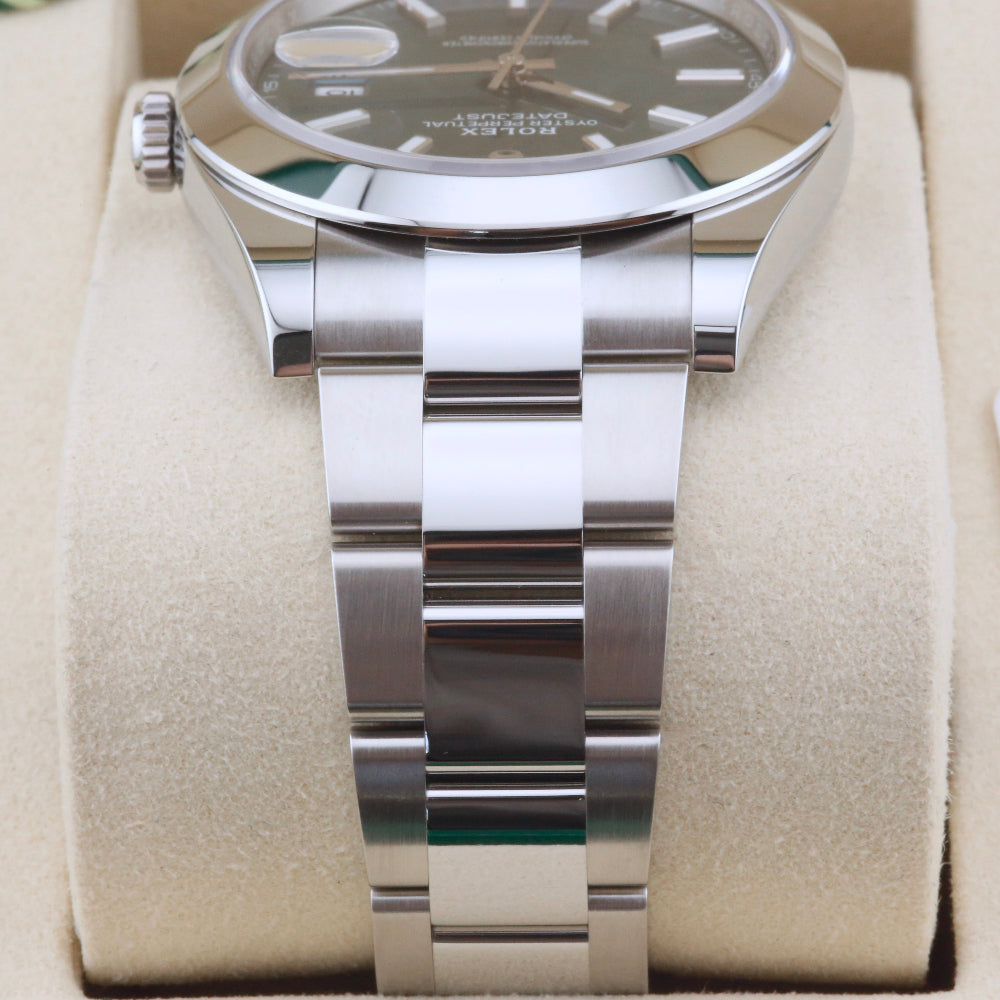 Rolex Datejust 41 Mint Green Dial 126300 Year: 2025