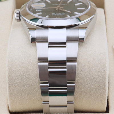 Rolex Datejust 41 Mint Green Dial 126300 Year: 2025