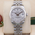 Rolex Datejust 31  178274 Silver Diamond 31mm Unworn 2013 Complete Set