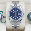 Rolex Datejust 41 Blue Motif Dial 126334 Year: 2024