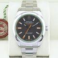 Rolex Milgauss  116400GV Black 40mm Excellent 2012 Box and Papers