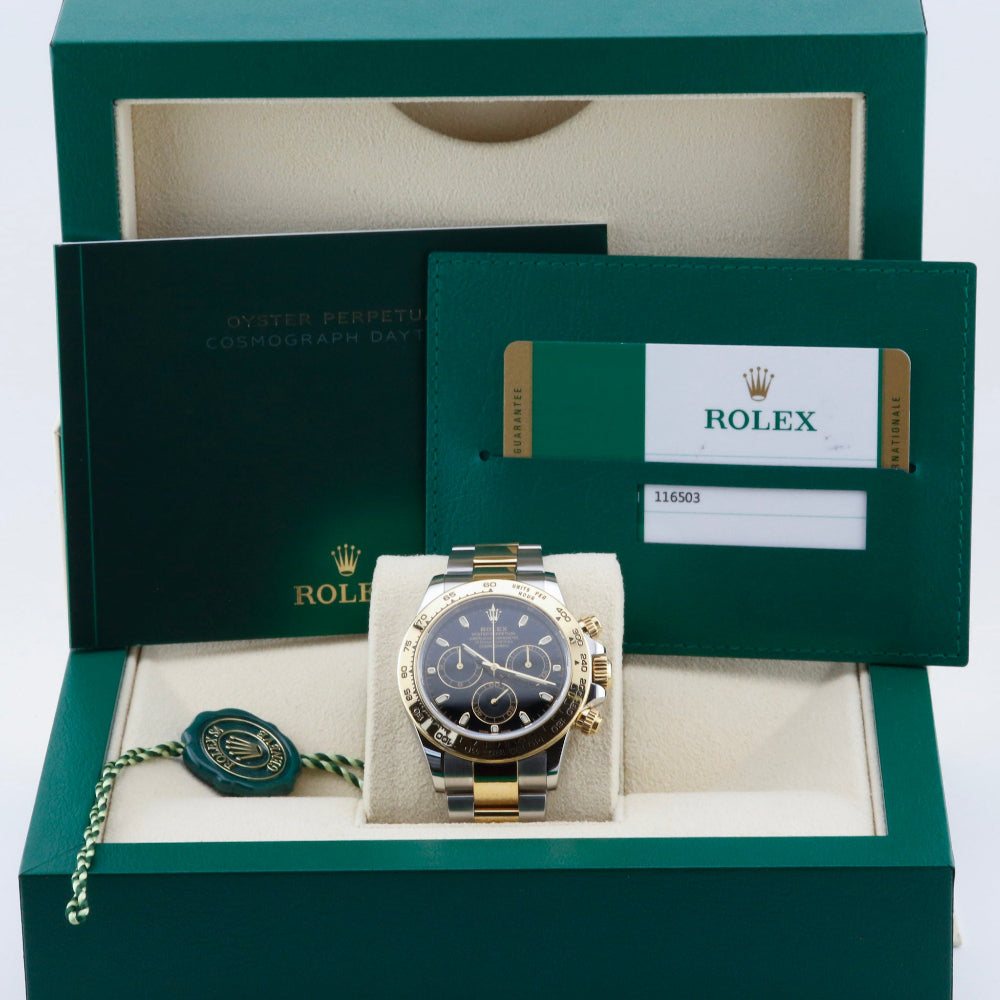 Rolex Daytona Black Dial 116503 Year: 2019