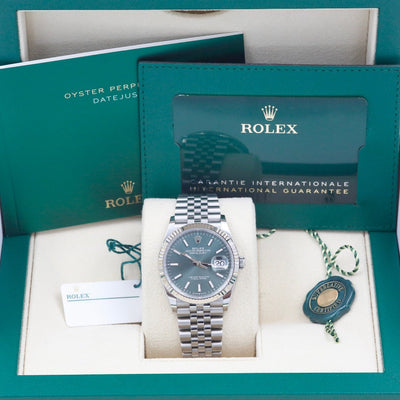 Rolex Datejust 36 Mint Green Dial 126234