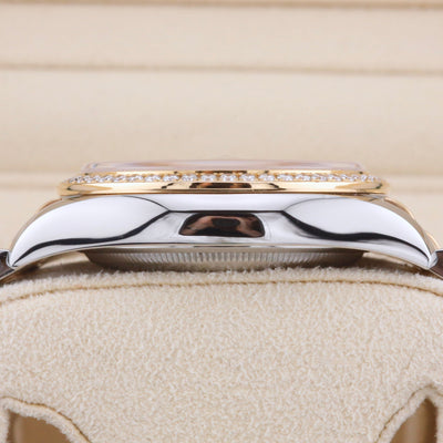 Rolex Datejust 36 Champagne Diamond Bezel 116243 Year: 2015