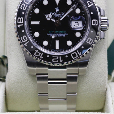 Rolex GMT Black 116710LN Year: 2008