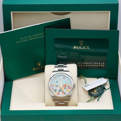 Rolex Oyster Perpetual 41 Celebration Dial 124300