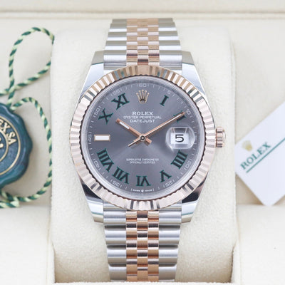 Rolex Datejust 41 Wimbledon Dial 126331 Year: 2023