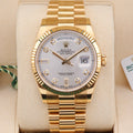 Rolex Day-Date  118238 Champagne Diamond 36mm Unworn 2019 Complete Set (with Tags)