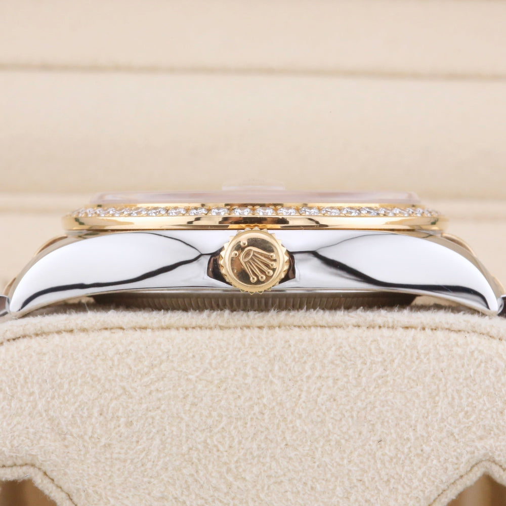 Rolex Datejust 36 Champagne Diamond Bezel 116243 Year: 2015