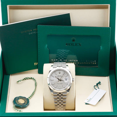 Rolex Datejust 41 Silver Dial 126334 Year: 2025