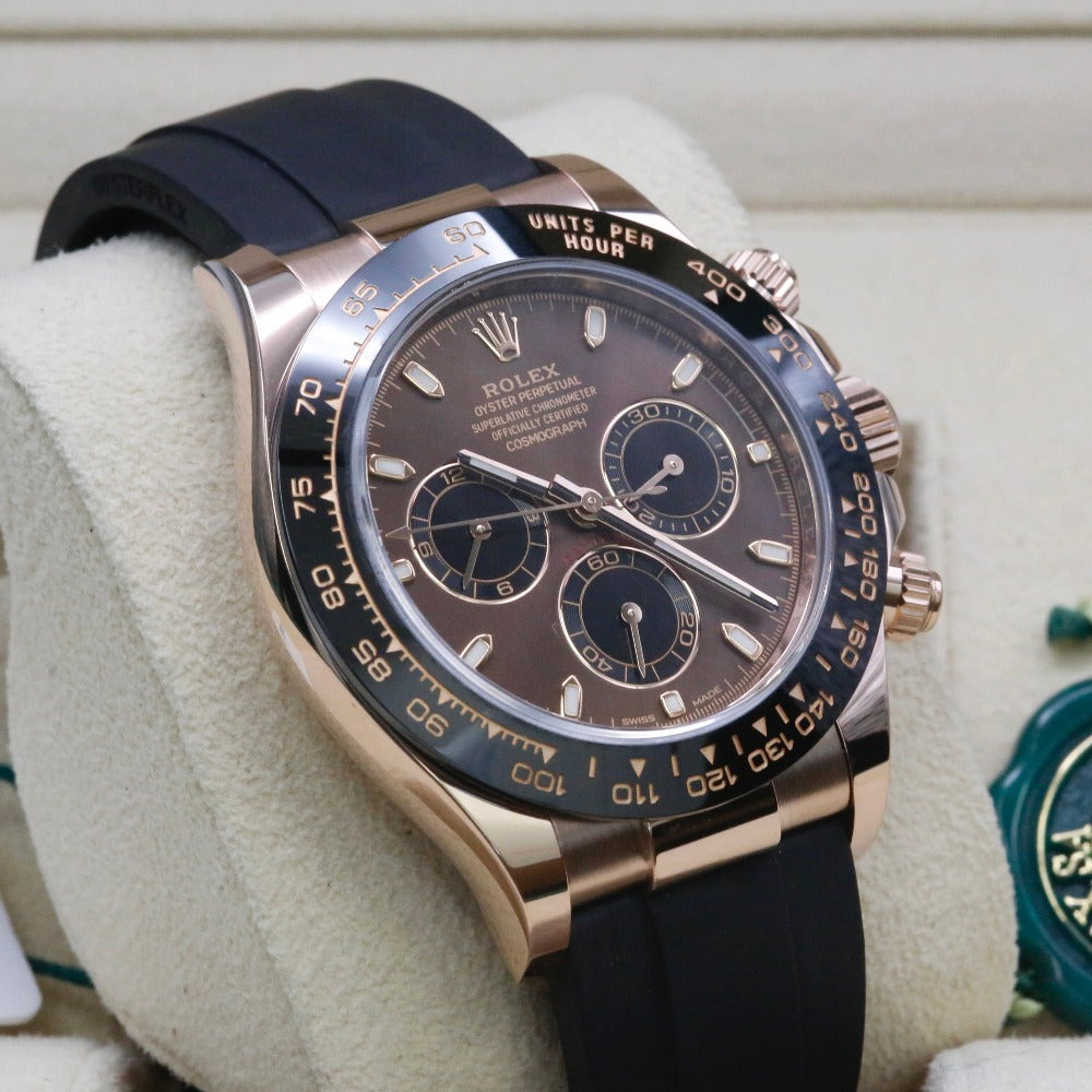 Rolex Daytona Rose Gold 116515 Chocolate Dial Year: 2022
