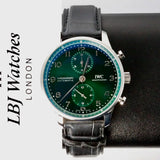 IWC Portuguese Chronograph Green Dial IWC371615 Year: 2021