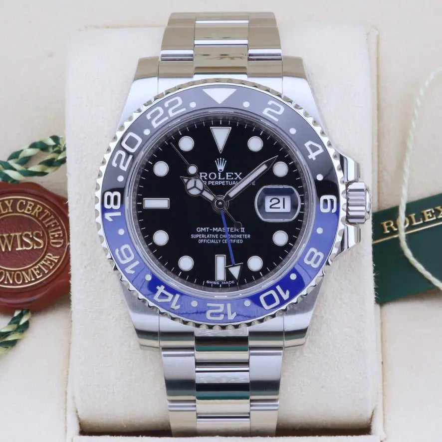 Rolex GMT Batman 116710BLNR Year: 2014 lbjwatches