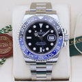 Rolex GMT Batman 116710BLNR Year: 2014