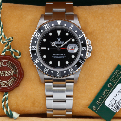 Rolex GMT Black 16710 Year: 2005