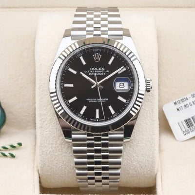 Rolex Datejust 41 Black Dial 126334 Year: 2025