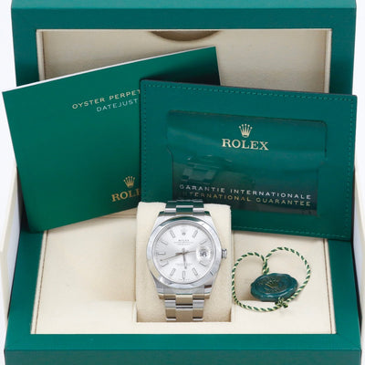Rolex Datejust 41 Silver Dial 126300