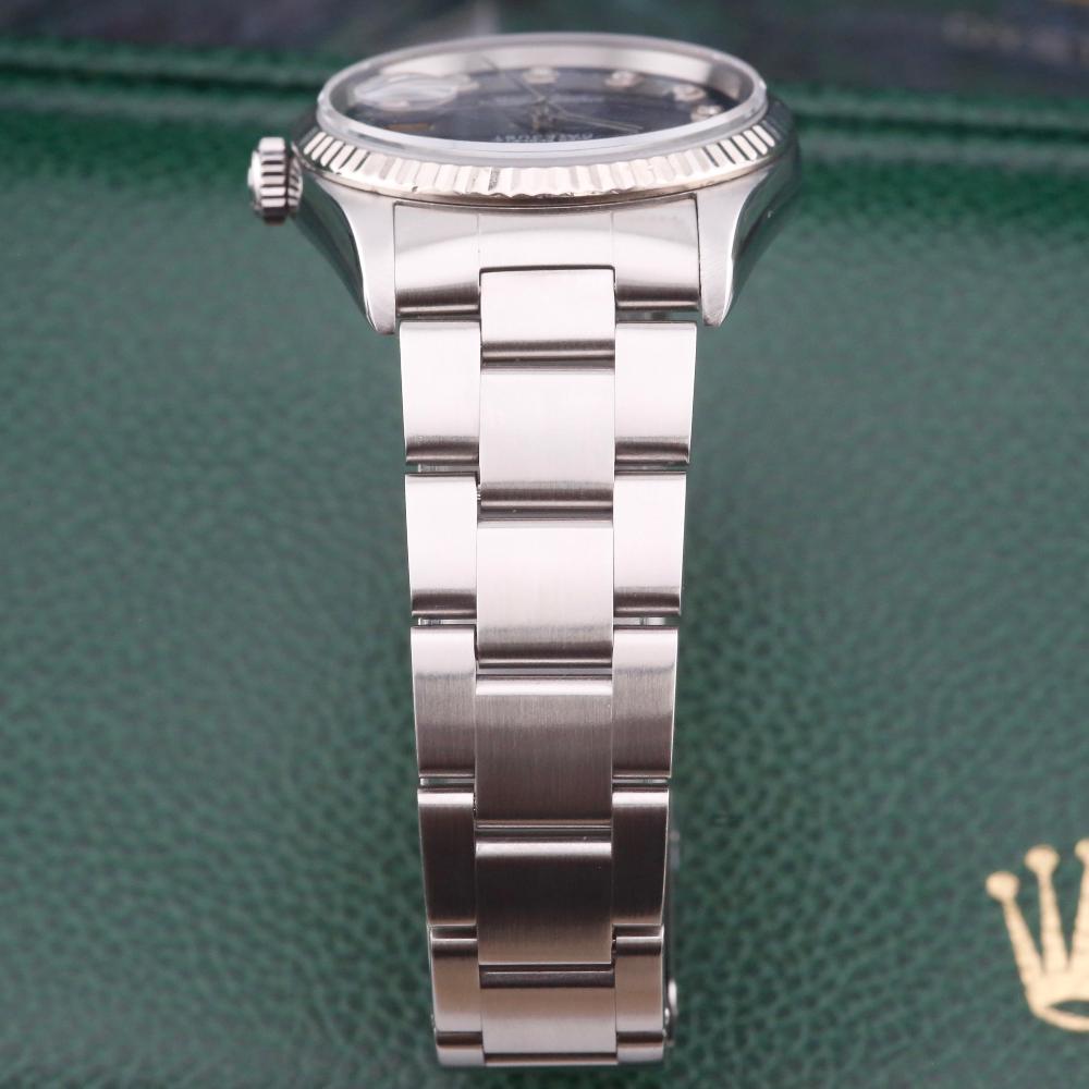 Rolex Datejust 36 Blue Diamond Dial 16234