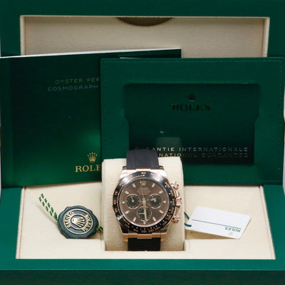 Rolex Daytona Rose Gold 116515 Chocolate Dial Year: 2022