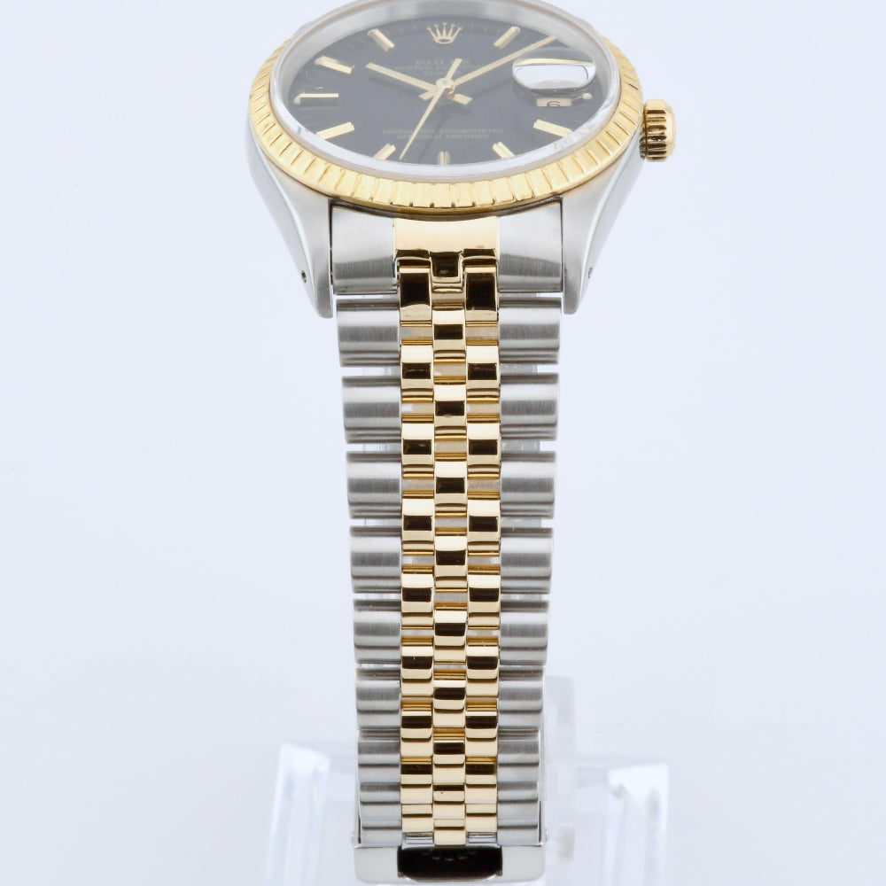 Rolex Oyster Perpetual Date 34 Black Dial 15233