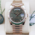 Rolex Day-Date 40  228235 Green 40mm Unworn 2021 Complete Set (with Tags)