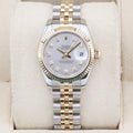 Rolex Datejust 26  179173 Silver Diamond 26mm Unworn 2012 Box and Papers