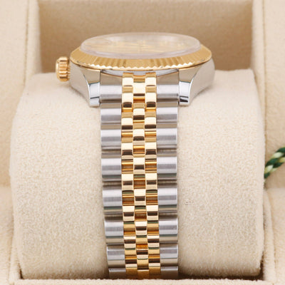 Rolex Datejust 31 Champagne Diamond Dial 178273 Year: 2016