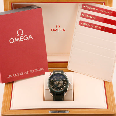 Omega Seamaster Aqua Terra Worldtimer Green 22032432210001 Year: 2024