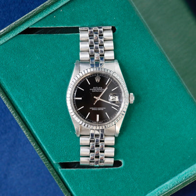 Rolex Datejust 36 Black Dial 1603