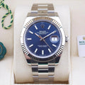 Rolex Datejust 41  126334 Blue 41mm Unworn 2026 Box and Papers (with Tags)